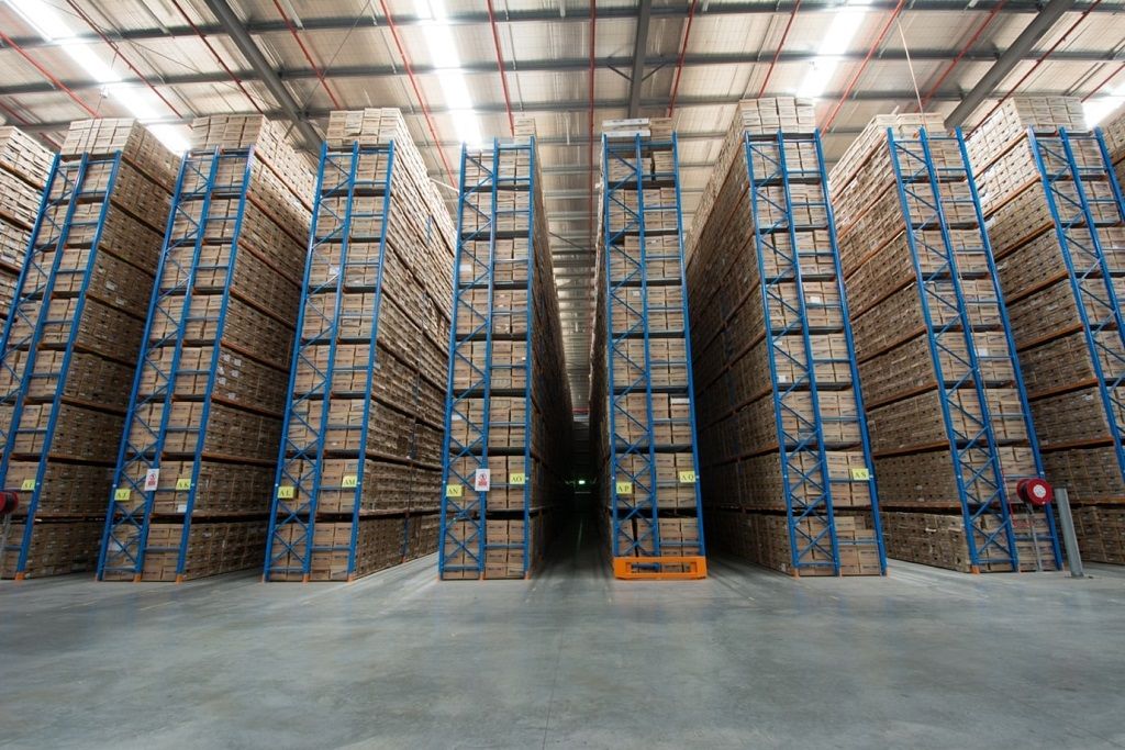 Picture of a warehouse containing different files